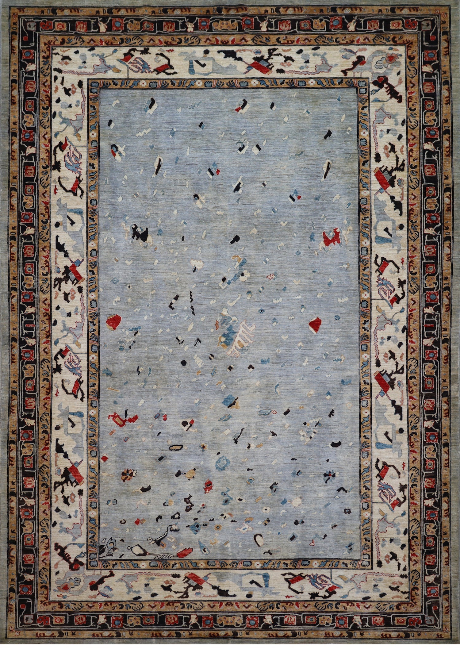 Antique Persian Pictorial Rug