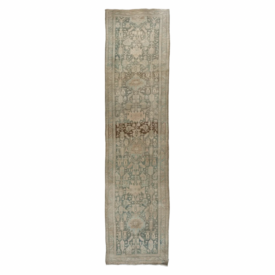 Antique Persian Runner Rug - Luxury Area Rug | Azad Design Los Angeles