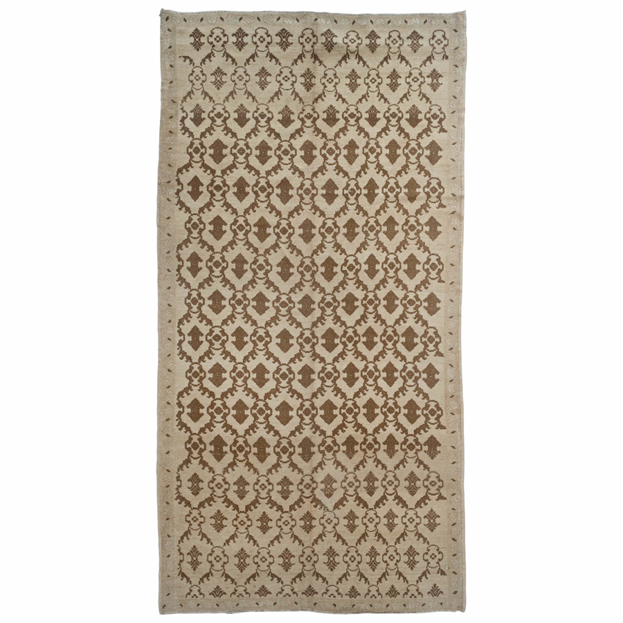 Turkish Oushak Runner Rug - Luxury Area Rug | Azad Design Los Angeles